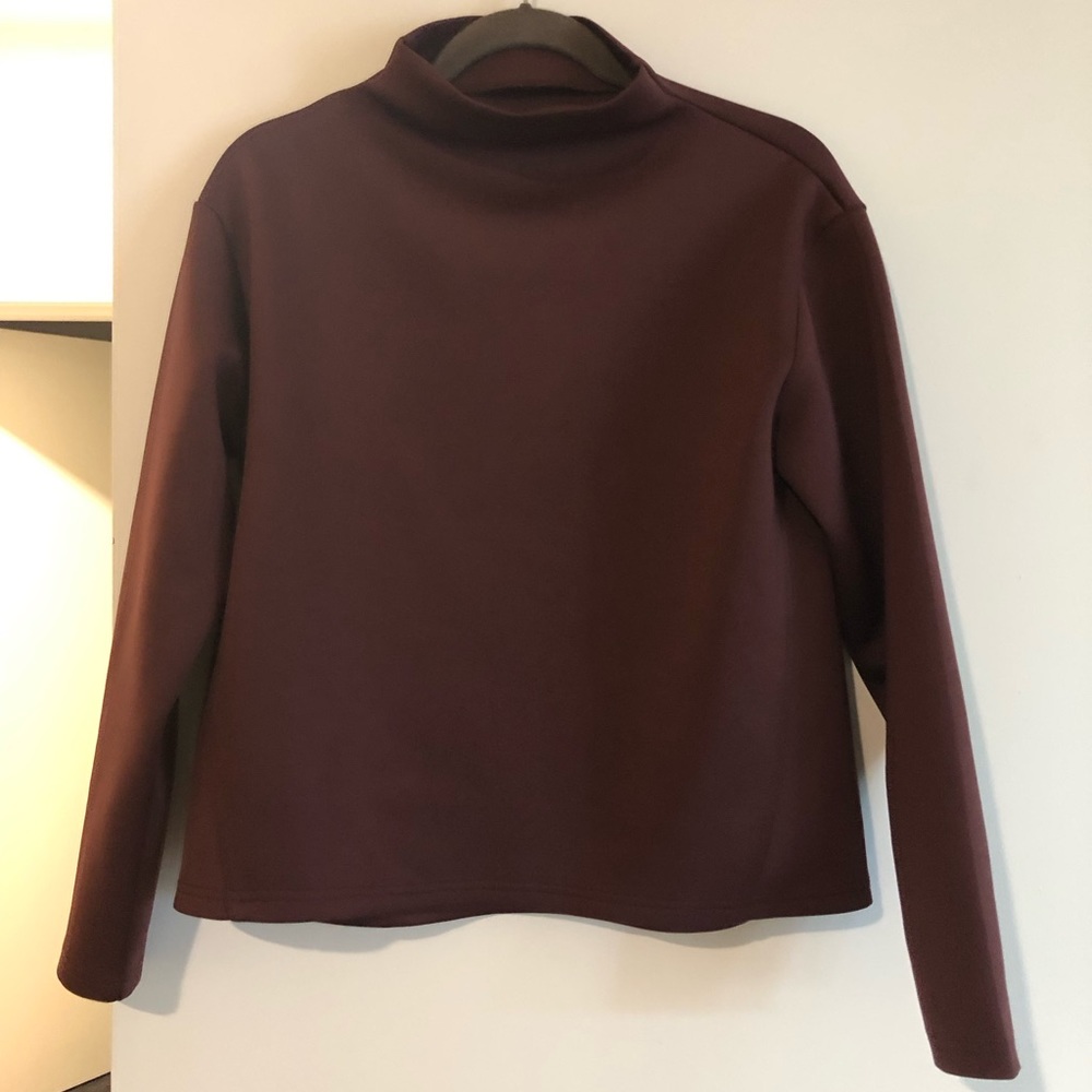 Aday Like a Boss pullover in Merlot